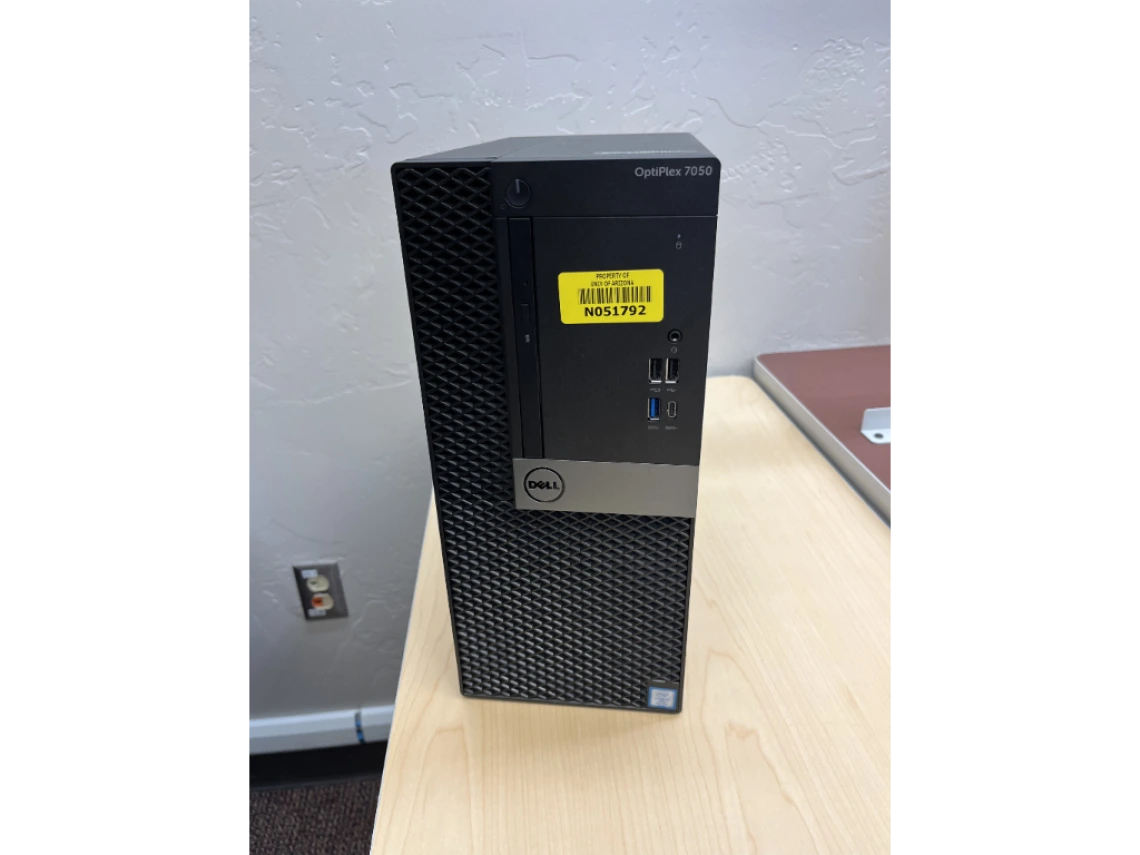 dell optiplex 7050 minitower front view